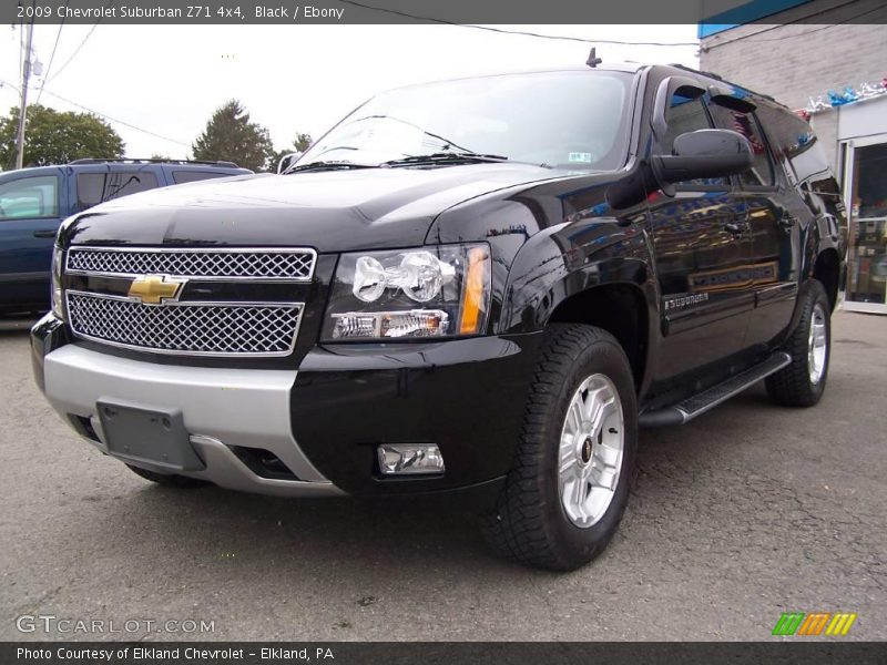 Black / Ebony 2009 Chevrolet Suburban Z71 4x4