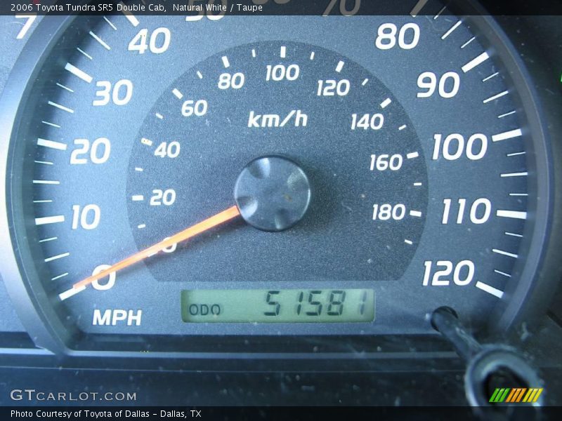 Natural White / Taupe 2006 Toyota Tundra SR5 Double Cab