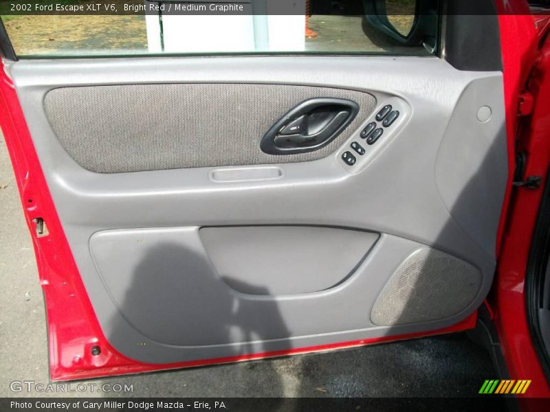 Bright Red / Medium Graphite 2002 Ford Escape XLT V6
