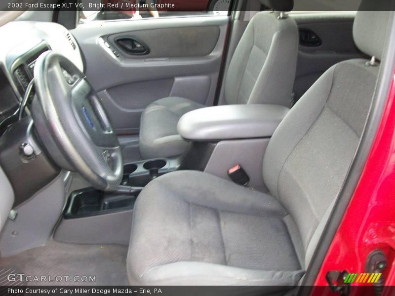 Bright Red / Medium Graphite 2002 Ford Escape XLT V6