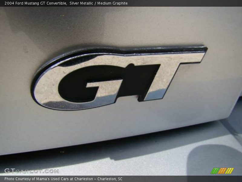 Silver Metallic / Medium Graphite 2004 Ford Mustang GT Convertible