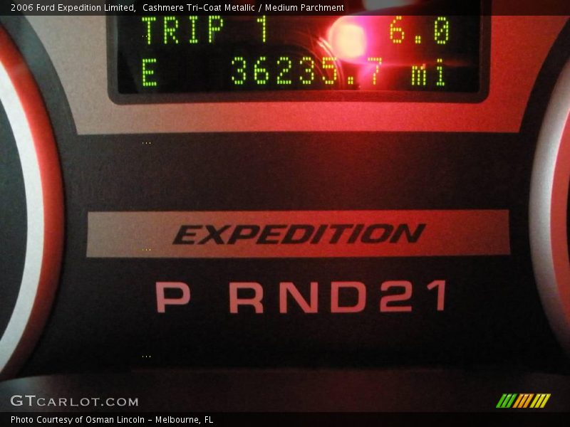 Cashmere Tri-Coat Metallic / Medium Parchment 2006 Ford Expedition Limited