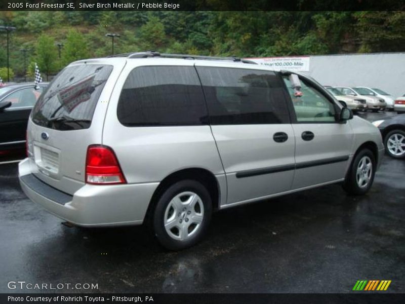 Silver Birch Metallic / Pebble Beige 2005 Ford Freestar SE