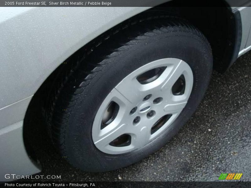 Silver Birch Metallic / Pebble Beige 2005 Ford Freestar SE