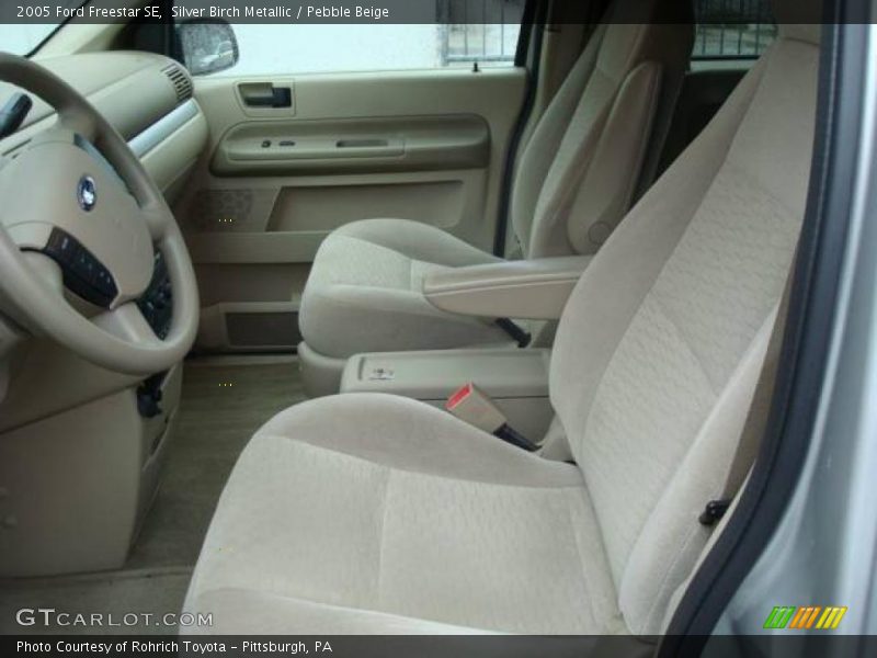 Silver Birch Metallic / Pebble Beige 2005 Ford Freestar SE