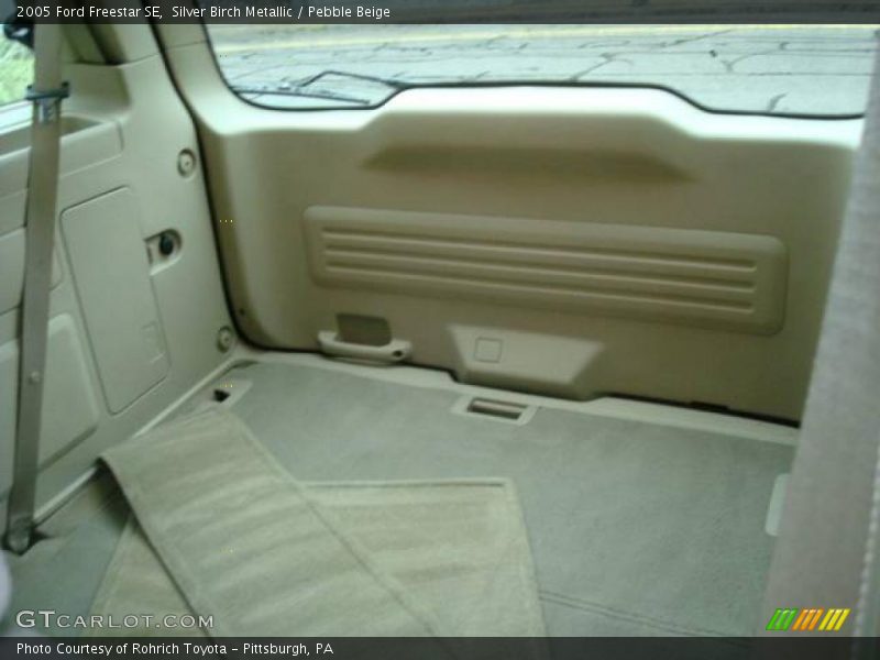Silver Birch Metallic / Pebble Beige 2005 Ford Freestar SE