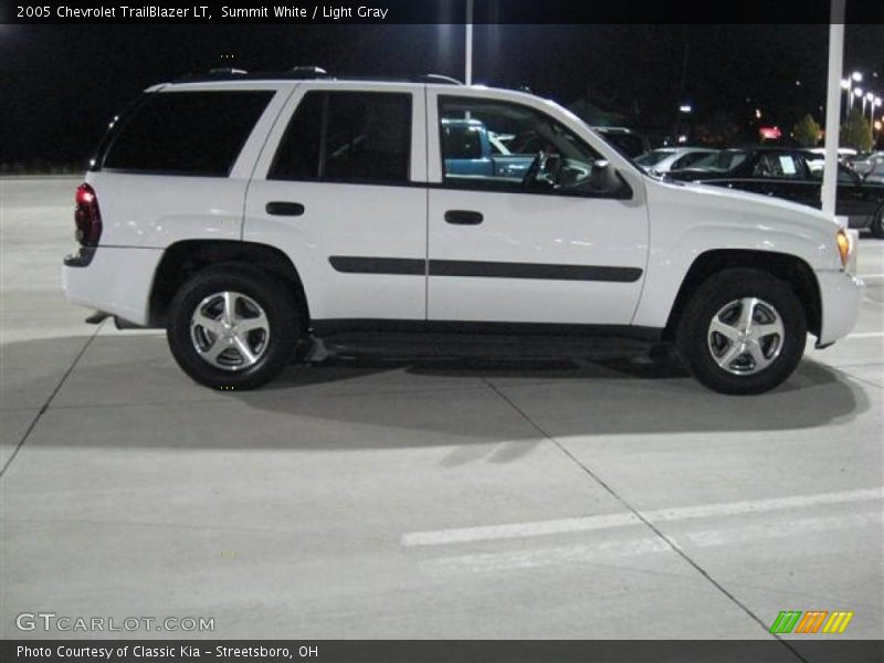 Summit White / Light Gray 2005 Chevrolet TrailBlazer LT