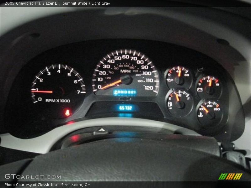 Summit White / Light Gray 2005 Chevrolet TrailBlazer LT