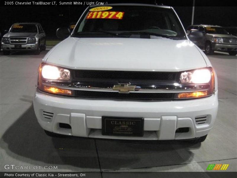 Summit White / Light Gray 2005 Chevrolet TrailBlazer LT