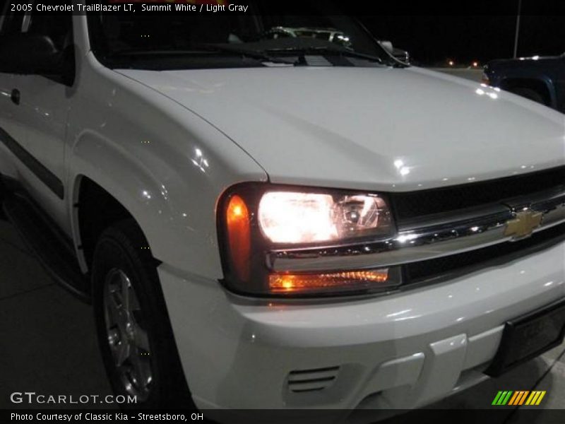 Summit White / Light Gray 2005 Chevrolet TrailBlazer LT