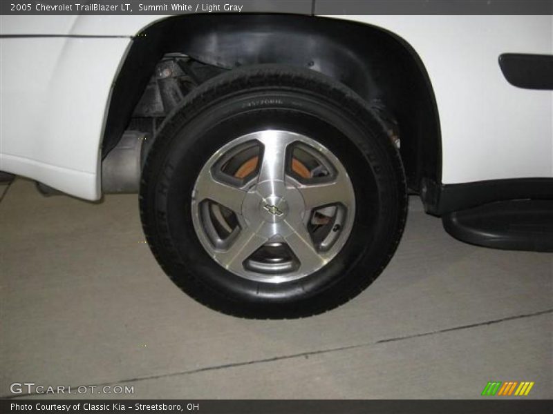 Summit White / Light Gray 2005 Chevrolet TrailBlazer LT