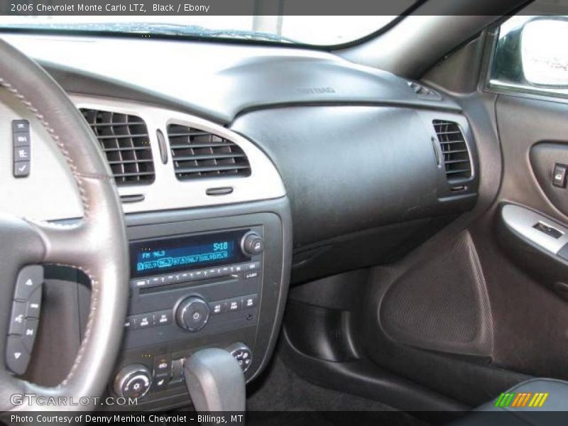 Black / Ebony 2006 Chevrolet Monte Carlo LTZ