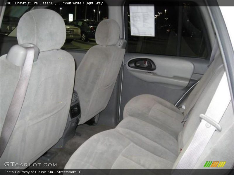 Summit White / Light Gray 2005 Chevrolet TrailBlazer LT