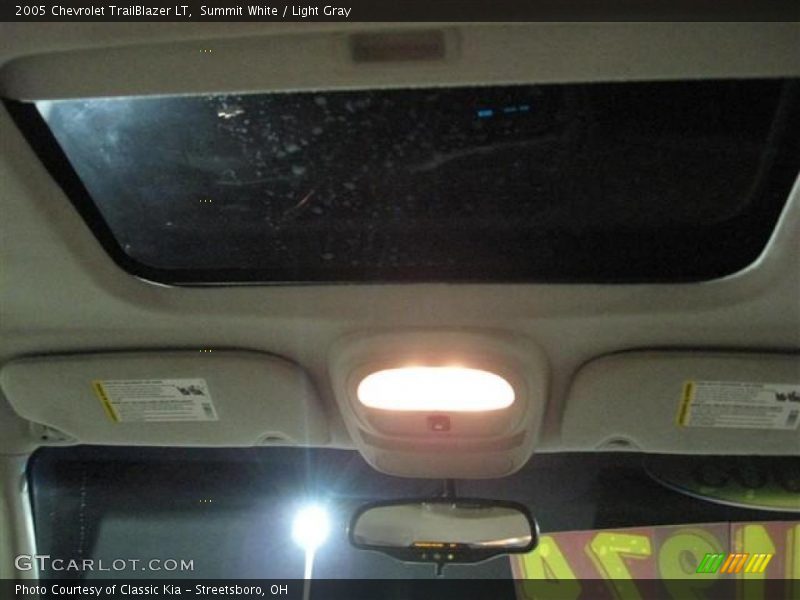 Summit White / Light Gray 2005 Chevrolet TrailBlazer LT