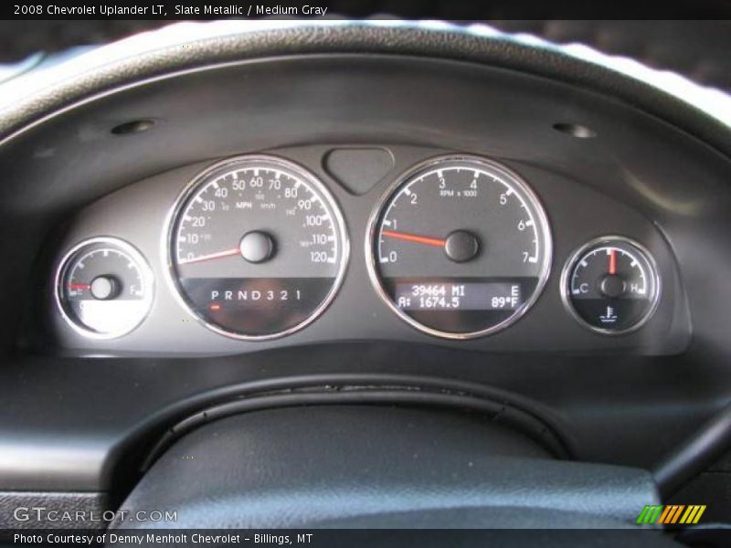 Slate Metallic / Medium Gray 2008 Chevrolet Uplander LT