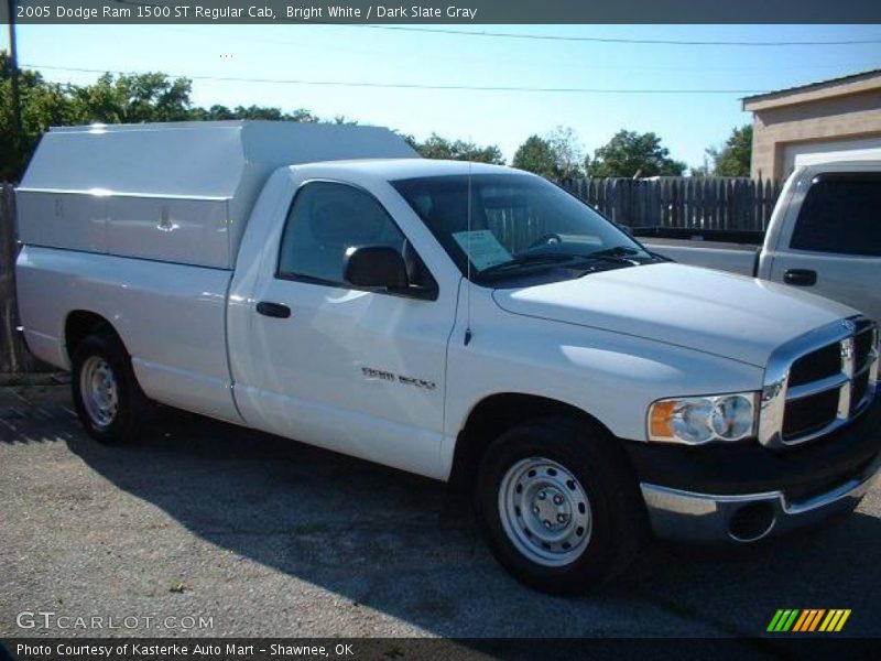 Bright White / Dark Slate Gray 2005 Dodge Ram 1500 ST Regular Cab