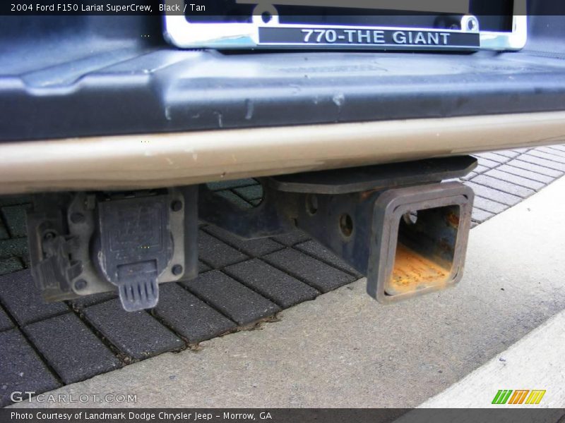 Black / Tan 2004 Ford F150 Lariat SuperCrew