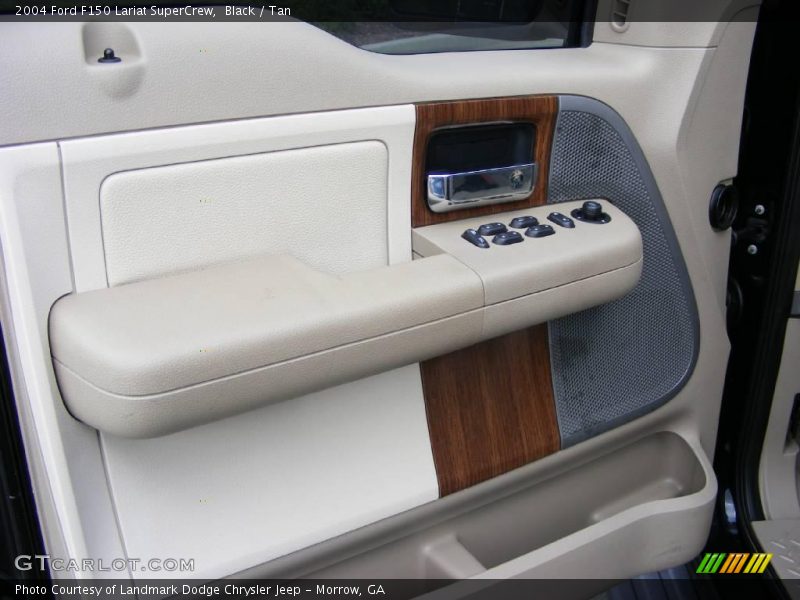 Black / Tan 2004 Ford F150 Lariat SuperCrew