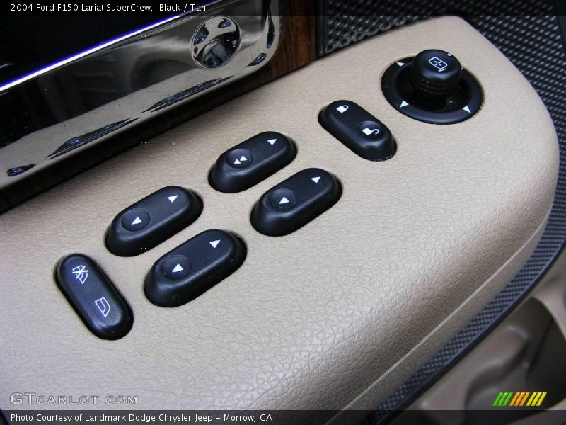 Black / Tan 2004 Ford F150 Lariat SuperCrew