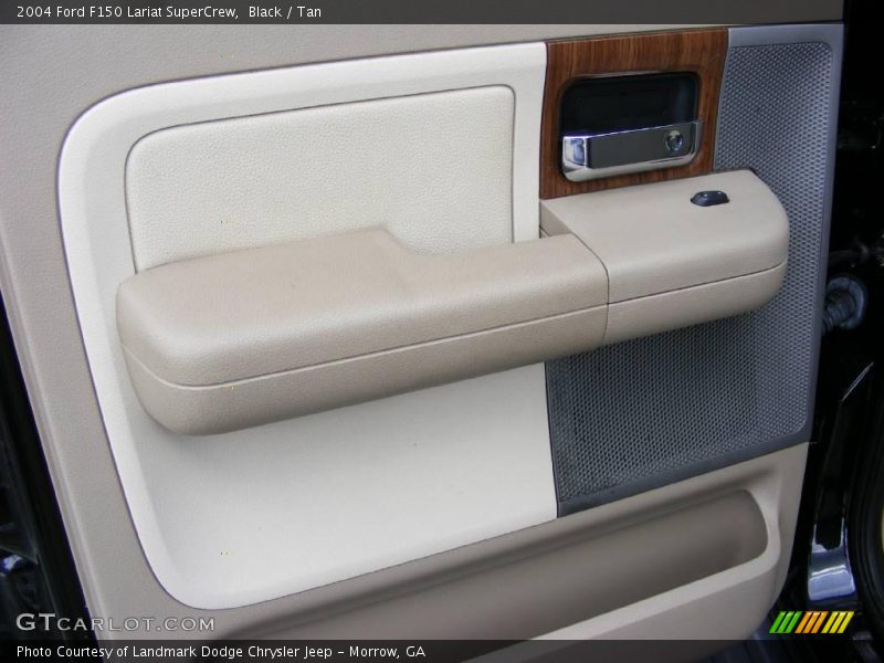 Black / Tan 2004 Ford F150 Lariat SuperCrew