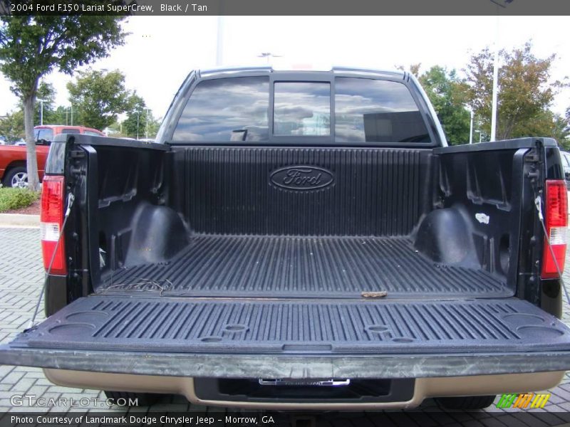 Black / Tan 2004 Ford F150 Lariat SuperCrew