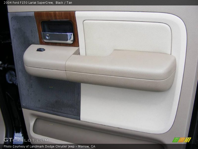 Black / Tan 2004 Ford F150 Lariat SuperCrew