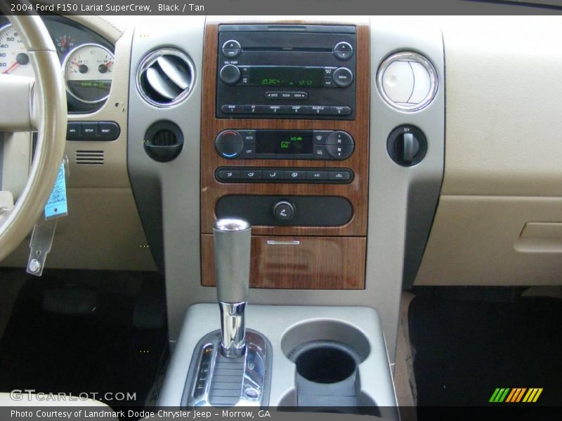 Black / Tan 2004 Ford F150 Lariat SuperCrew