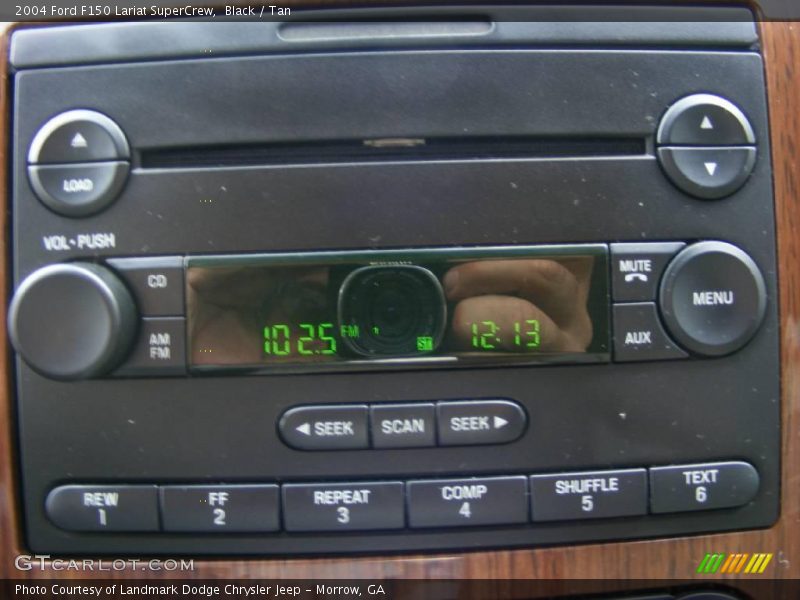 Black / Tan 2004 Ford F150 Lariat SuperCrew