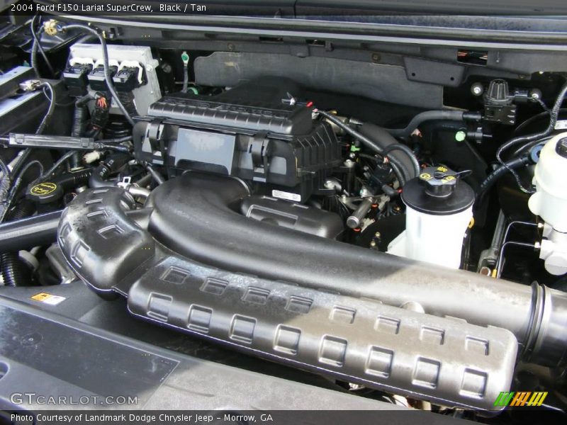 Black / Tan 2004 Ford F150 Lariat SuperCrew