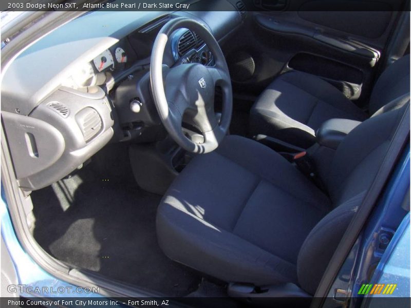 Atlantic Blue Pearl / Dark Slate Gray 2003 Dodge Neon SXT