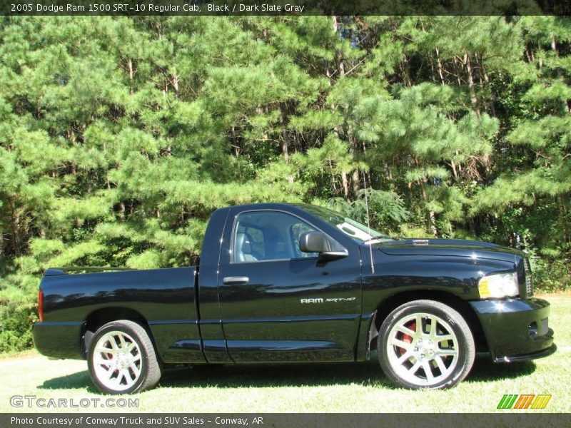 Black / Dark Slate Gray 2005 Dodge Ram 1500 SRT-10 Regular Cab