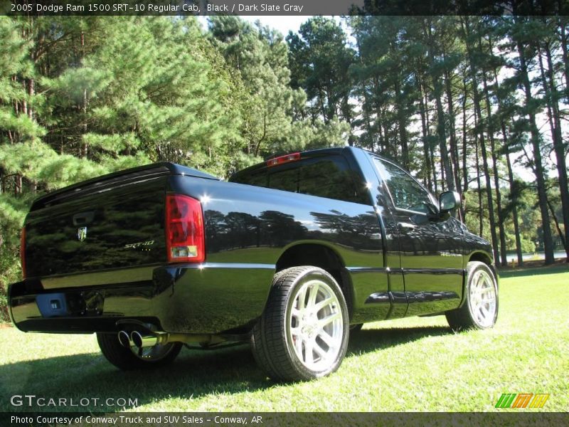Black / Dark Slate Gray 2005 Dodge Ram 1500 SRT-10 Regular Cab