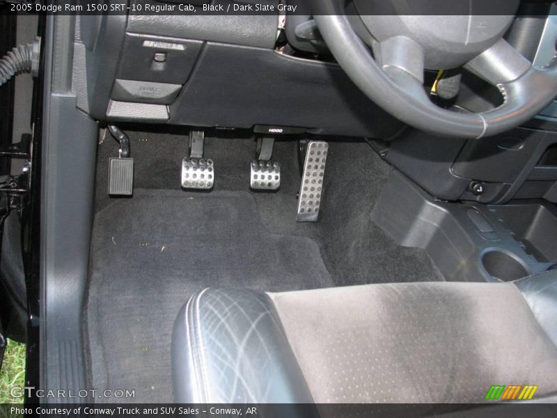 Black / Dark Slate Gray 2005 Dodge Ram 1500 SRT-10 Regular Cab