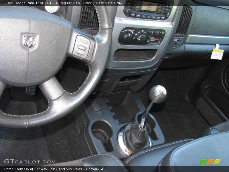 Black / Dark Slate Gray 2005 Dodge Ram 1500 SRT-10 Regular Cab