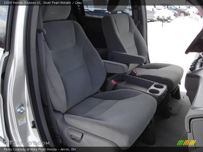 Silver Pearl Metallic / Gray 2008 Honda Odyssey LX