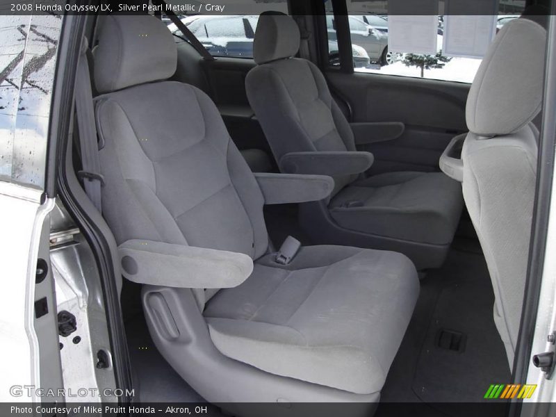 Silver Pearl Metallic / Gray 2008 Honda Odyssey LX