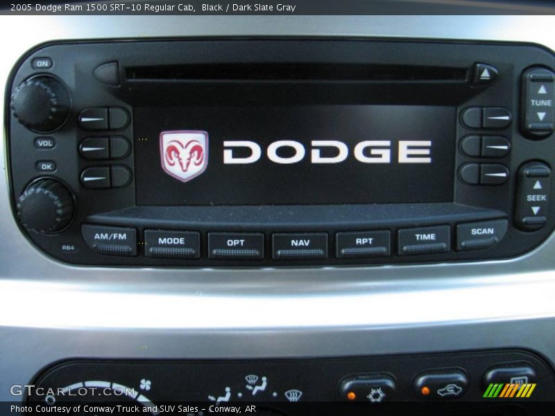 Black / Dark Slate Gray 2005 Dodge Ram 1500 SRT-10 Regular Cab