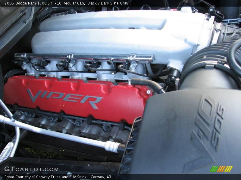 Black / Dark Slate Gray 2005 Dodge Ram 1500 SRT-10 Regular Cab