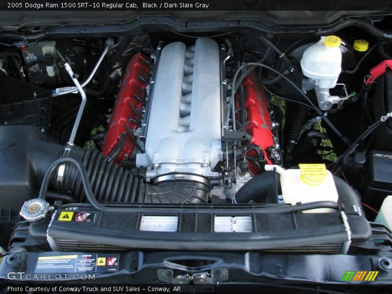 Black / Dark Slate Gray 2005 Dodge Ram 1500 SRT-10 Regular Cab
