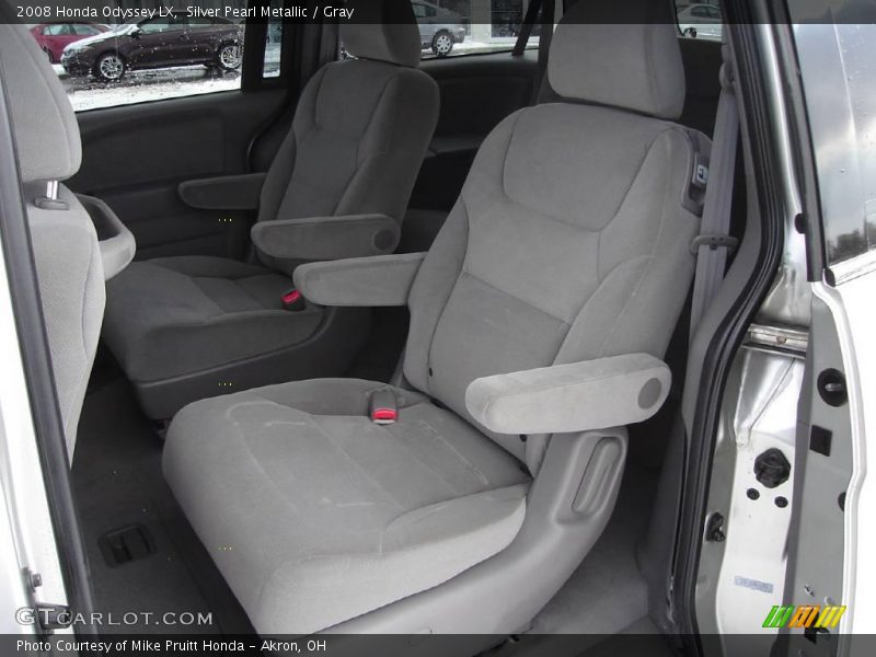 Silver Pearl Metallic / Gray 2008 Honda Odyssey LX