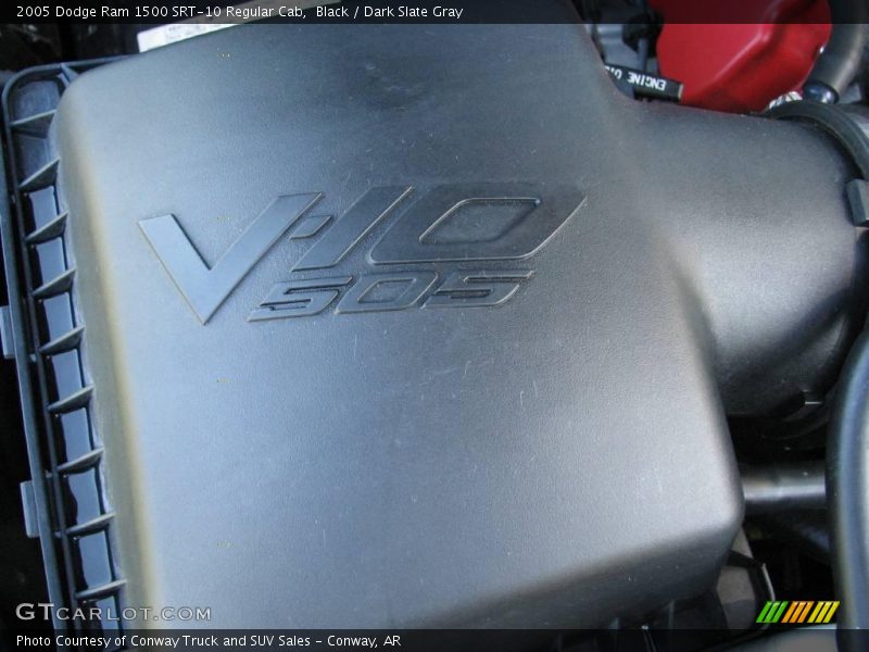 Black / Dark Slate Gray 2005 Dodge Ram 1500 SRT-10 Regular Cab
