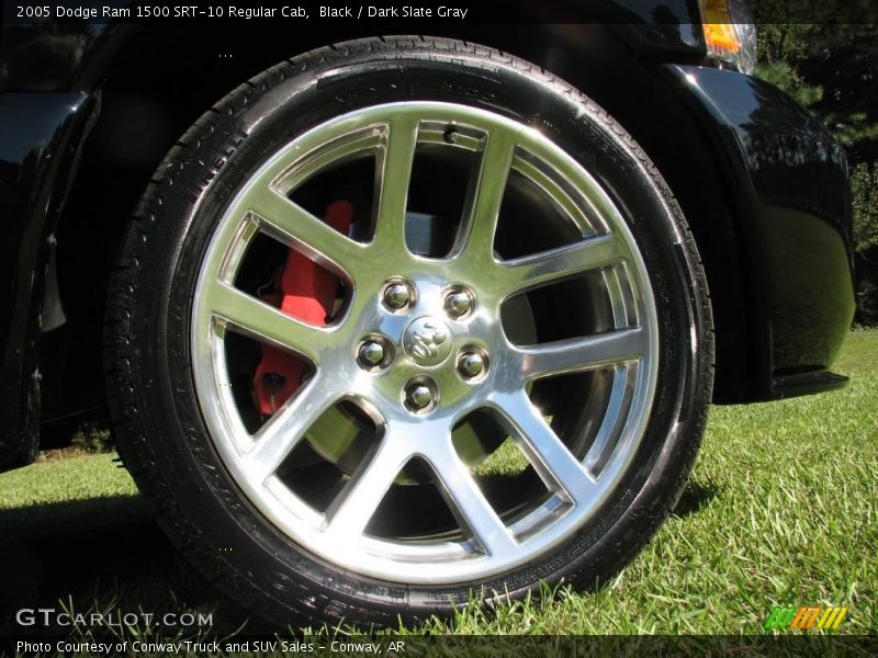 Black / Dark Slate Gray 2005 Dodge Ram 1500 SRT-10 Regular Cab