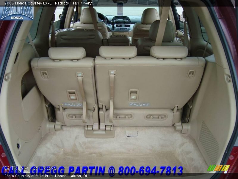 Redrock Pearl / Ivory 2005 Honda Odyssey EX-L