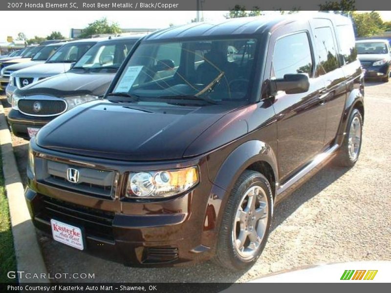 Root Beer Metallic / Black/Copper 2007 Honda Element SC