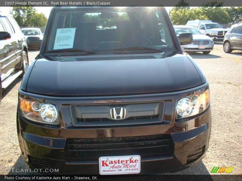 Root Beer Metallic / Black/Copper 2007 Honda Element SC