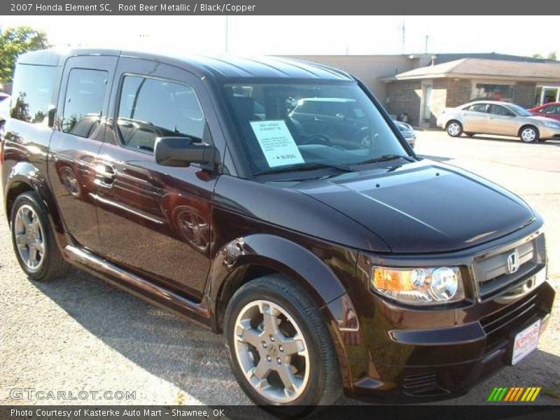 Root Beer Metallic / Black/Copper 2007 Honda Element SC