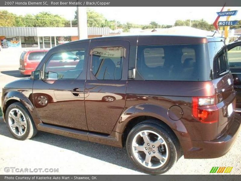 Root Beer Metallic / Black/Copper 2007 Honda Element SC