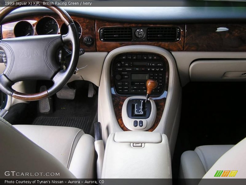British Racing Green / Ivory 1999 Jaguar XJ XJR