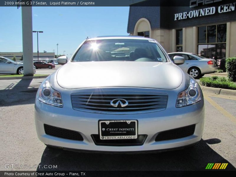 Liquid Platinum / Graphite 2009 Infiniti G 37 Sedan