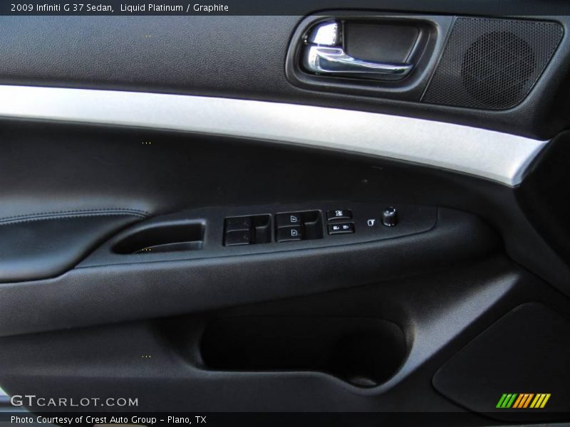 Liquid Platinum / Graphite 2009 Infiniti G 37 Sedan